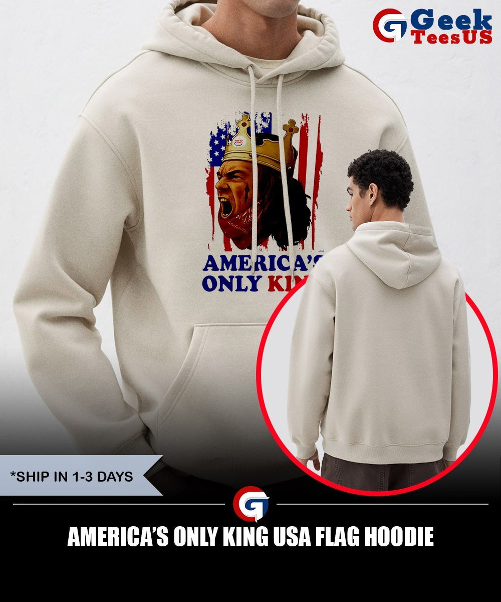 America’s Only King USA flag shirt