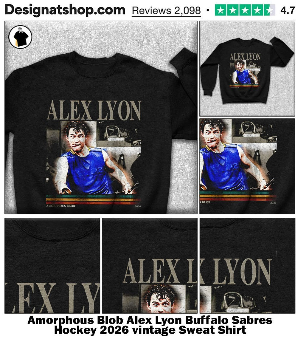 Amorphous Blob Alex Lyon Buffalo Sabres Hockey 2026 vintage shirt