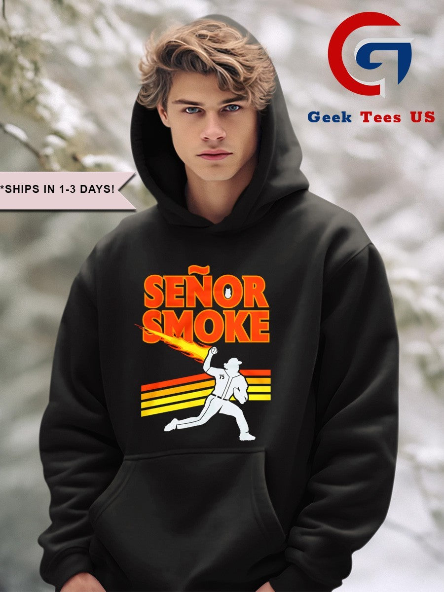 Andres Munoz Senor Smoke Seattle Mariners baseball fire shirt