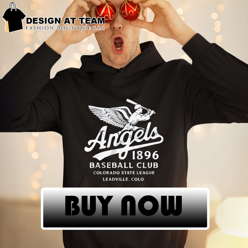Angels Baseball Club Colorado State League Leadville Colorado 1896 shirt