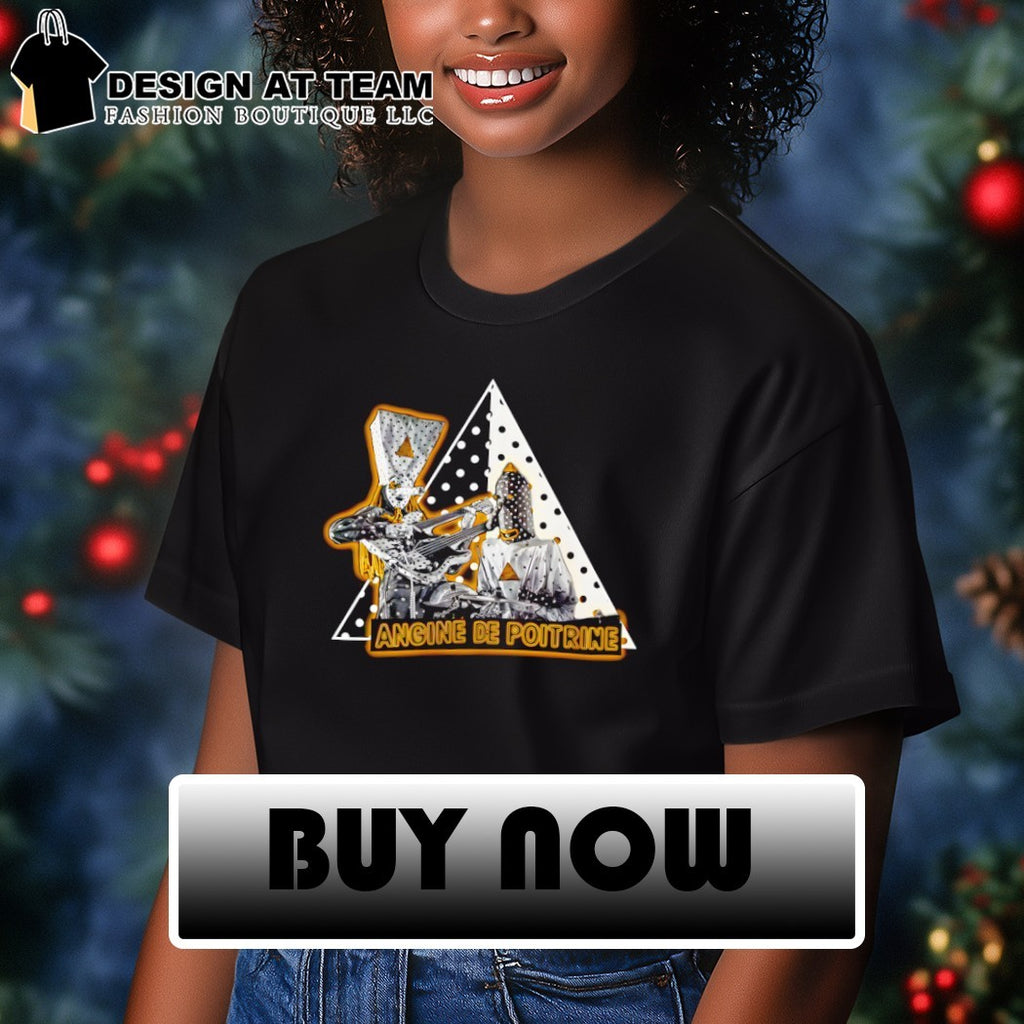 Angine de Poitrine Band photo vintage shirt