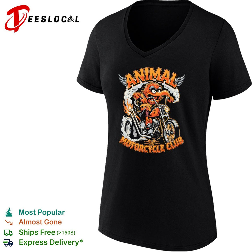 Animal Muppet Motorcycle Club riding a chopper for bikers shirt