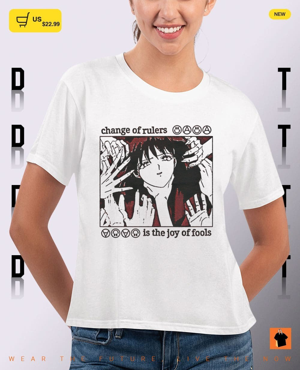 Anime change of rulers is the joy of fools shirt