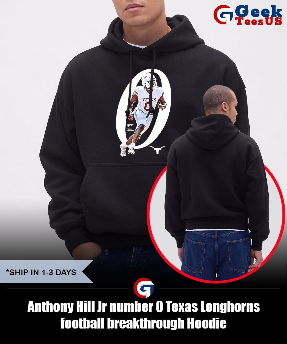 Anthony Hill Jr number 0 Texas Longhorns football breakthrough shirt