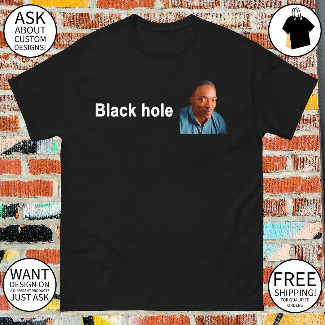 Anthony Mackie Black hole son shirt