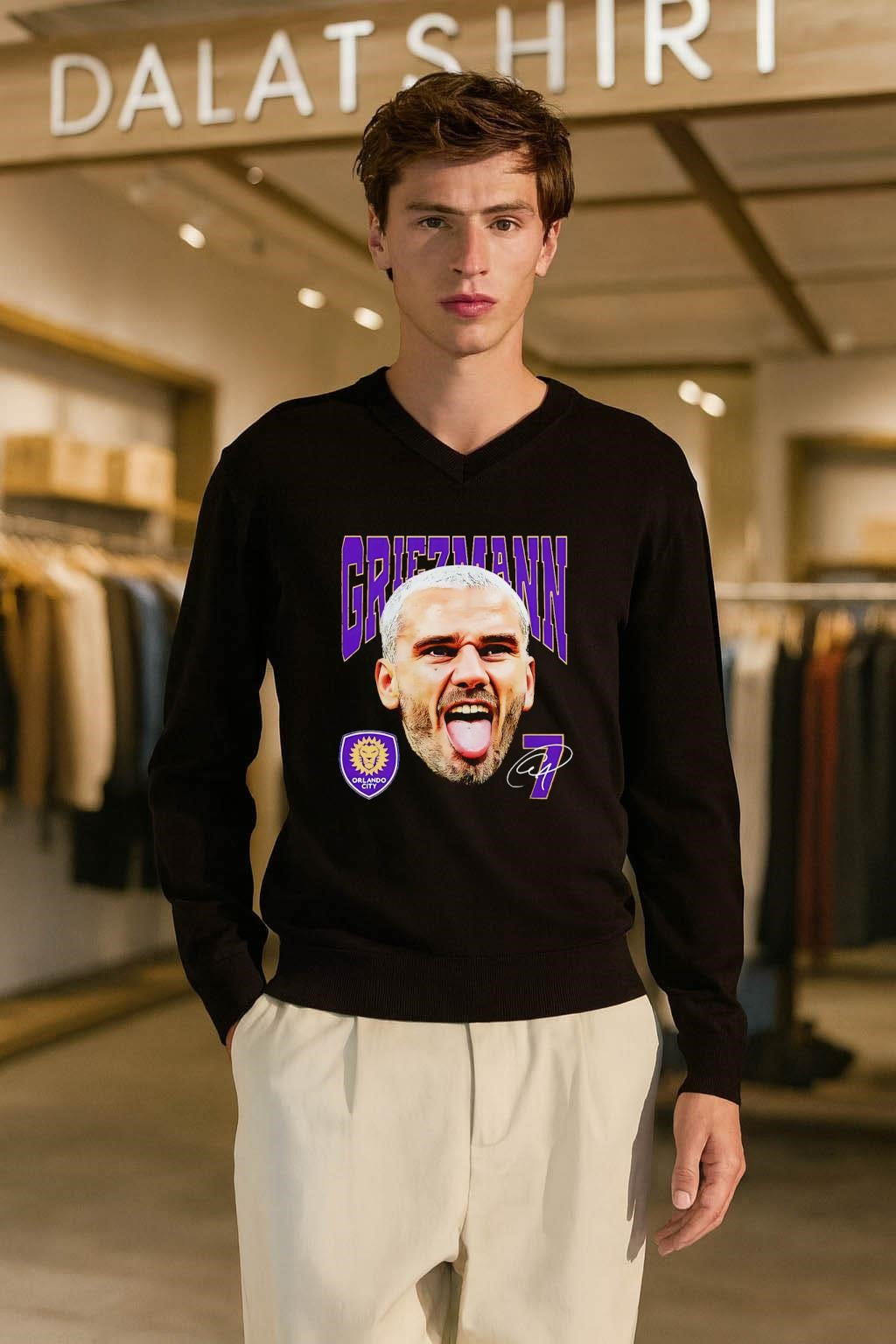 Antoine Griezmann Orlando Pride Expression Digitally Printed Graphics shirt
