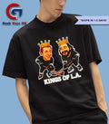 Anze Kopitar and Drew Doughty Kings Of L.A. Hockey caricatures shirt