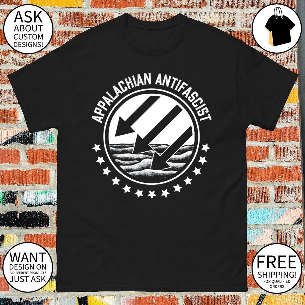 Appalachian Antifascist Logo political shirt