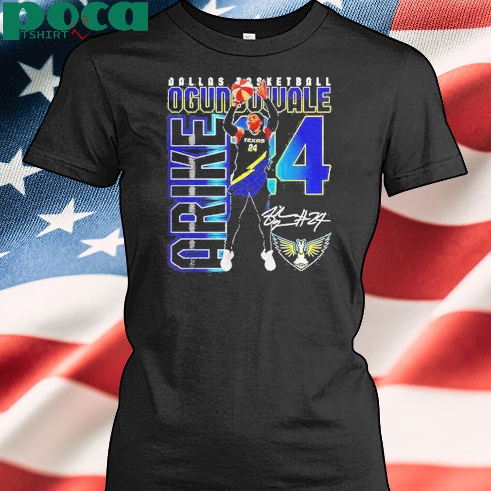 Arike Ogunbowale Dallas Wings Player Number Shirt