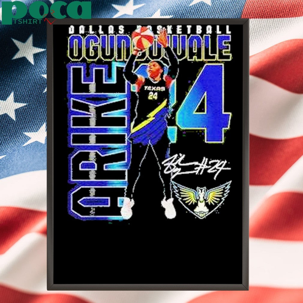 Arike Ogunbowale Dallas Wings Player Number Shirt
