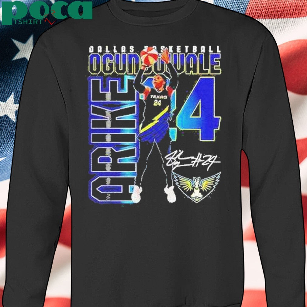Arike Ogunbowale Dallas Wings Player Number Shirt
