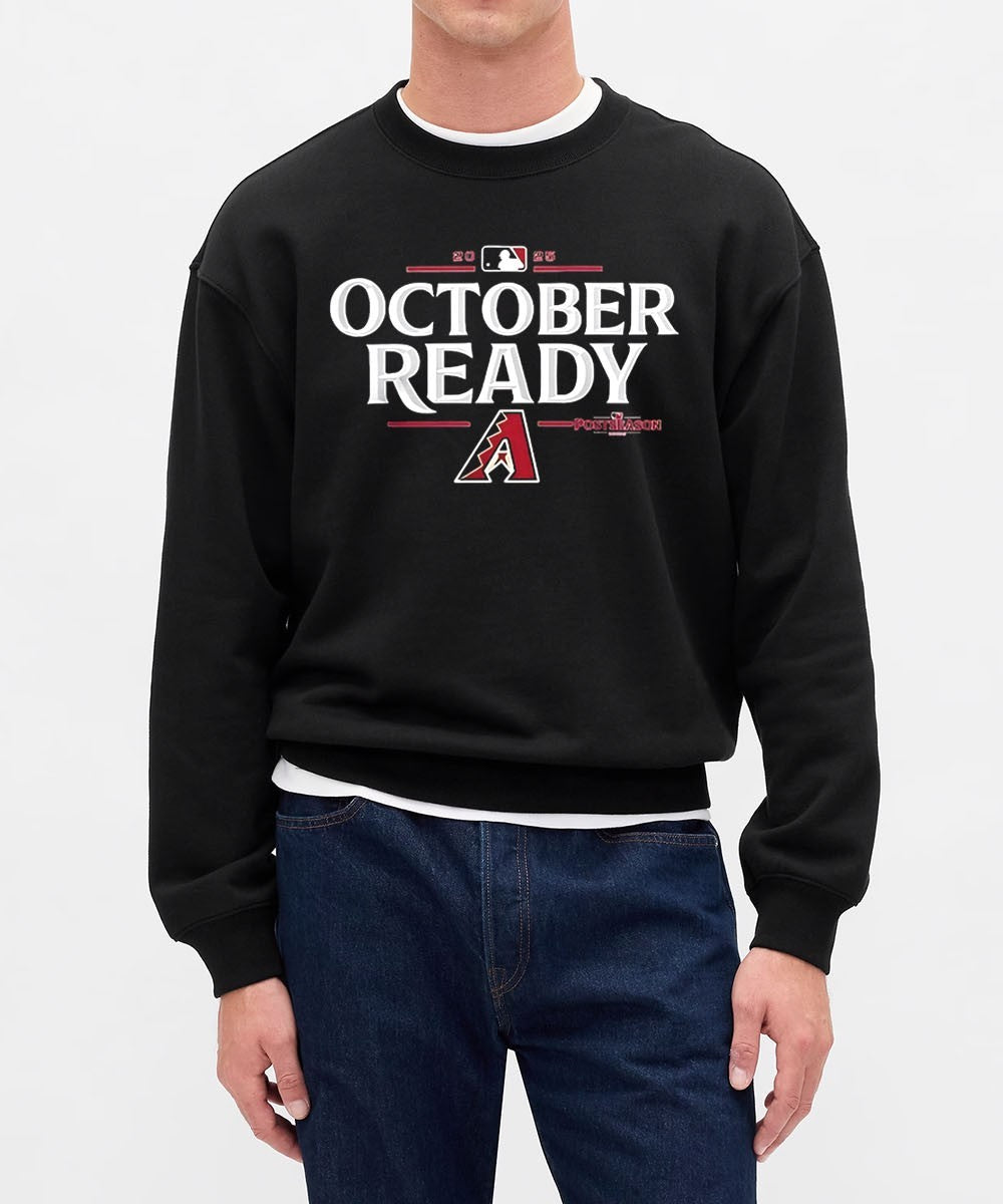 Arizona Diamondbacks 2025 October Ready MLB Postseason logo shirt