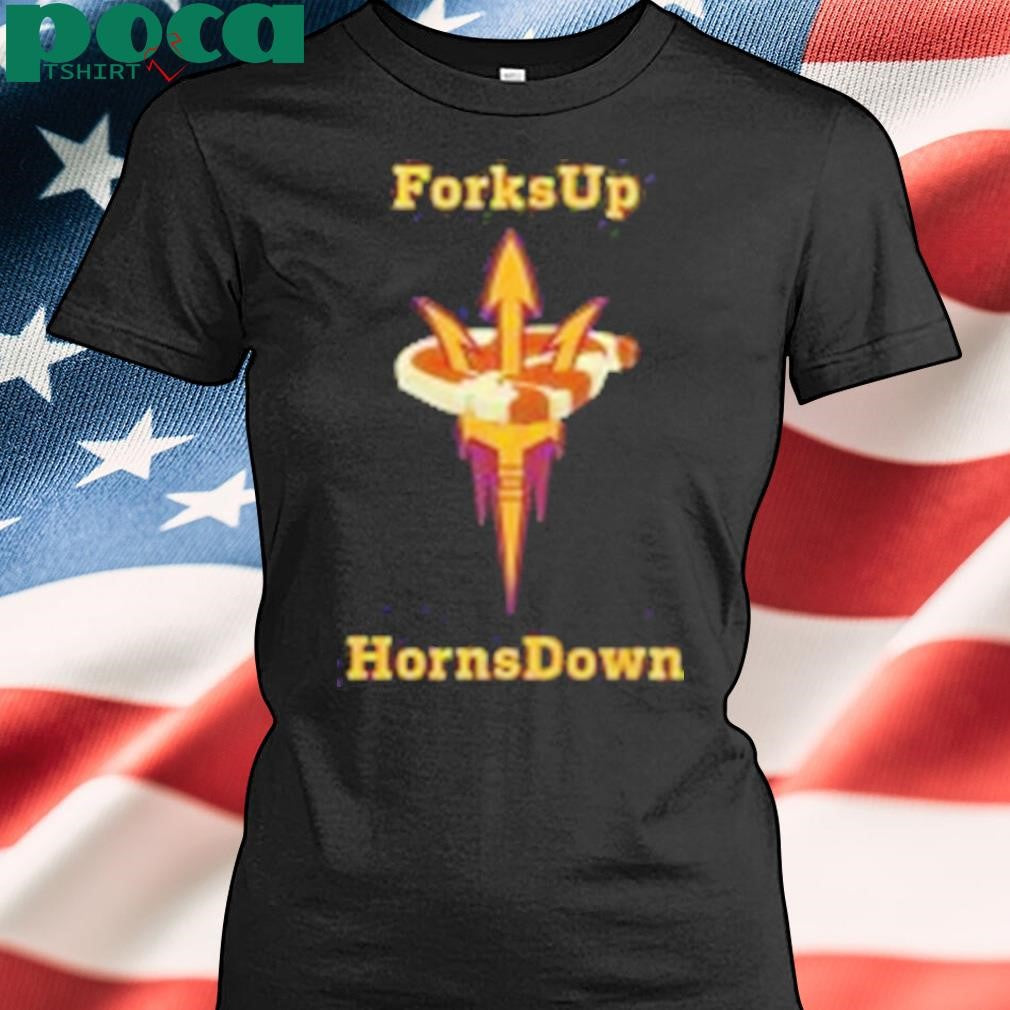 Arizona State Football 2024 “Forks Up, Horns Down” Shirt