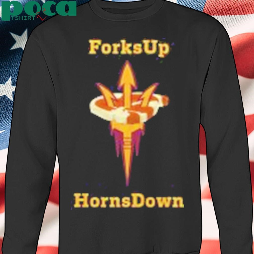 Arizona State Football 2024 “Forks Up, Horns Down” Shirt
