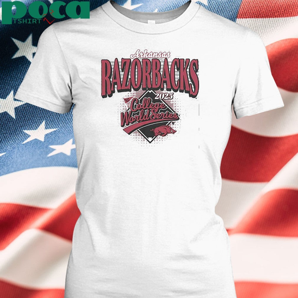 Arkansas Baseball 2025 College World Series Shirt