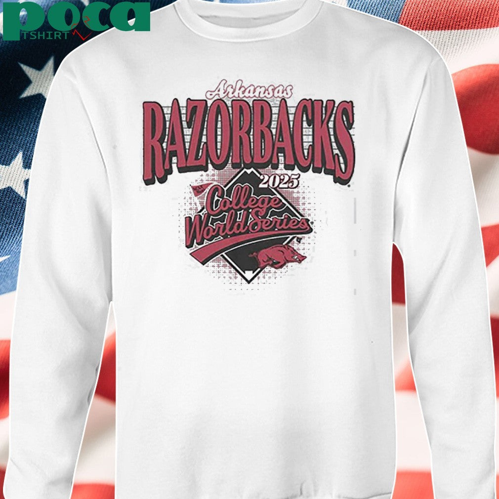 Arkansas Baseball 2025 College World Series Shirt