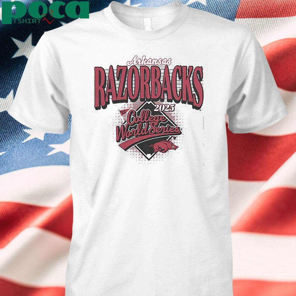 Arkansas Baseball 2025 College World Series Shirt