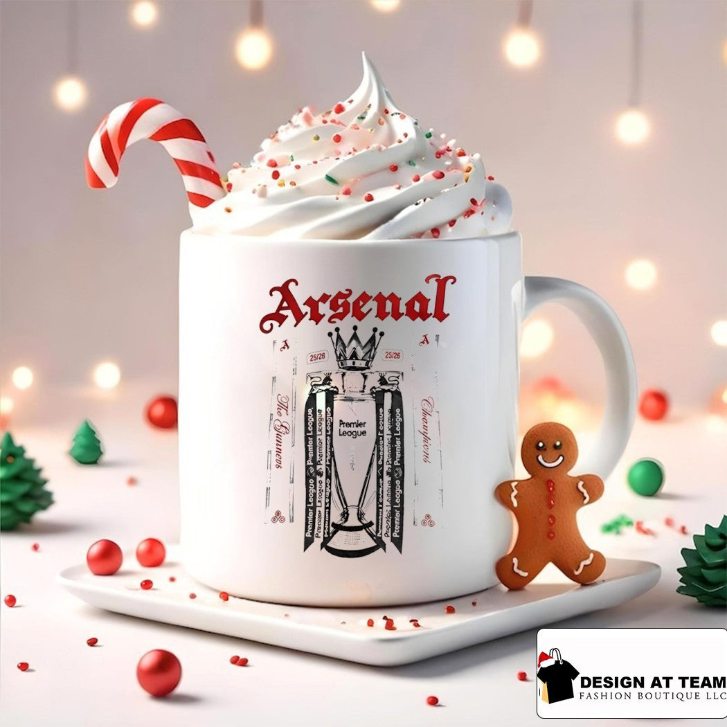 Arsenal FC Champions Trophy 2026 Premier League logo shirt