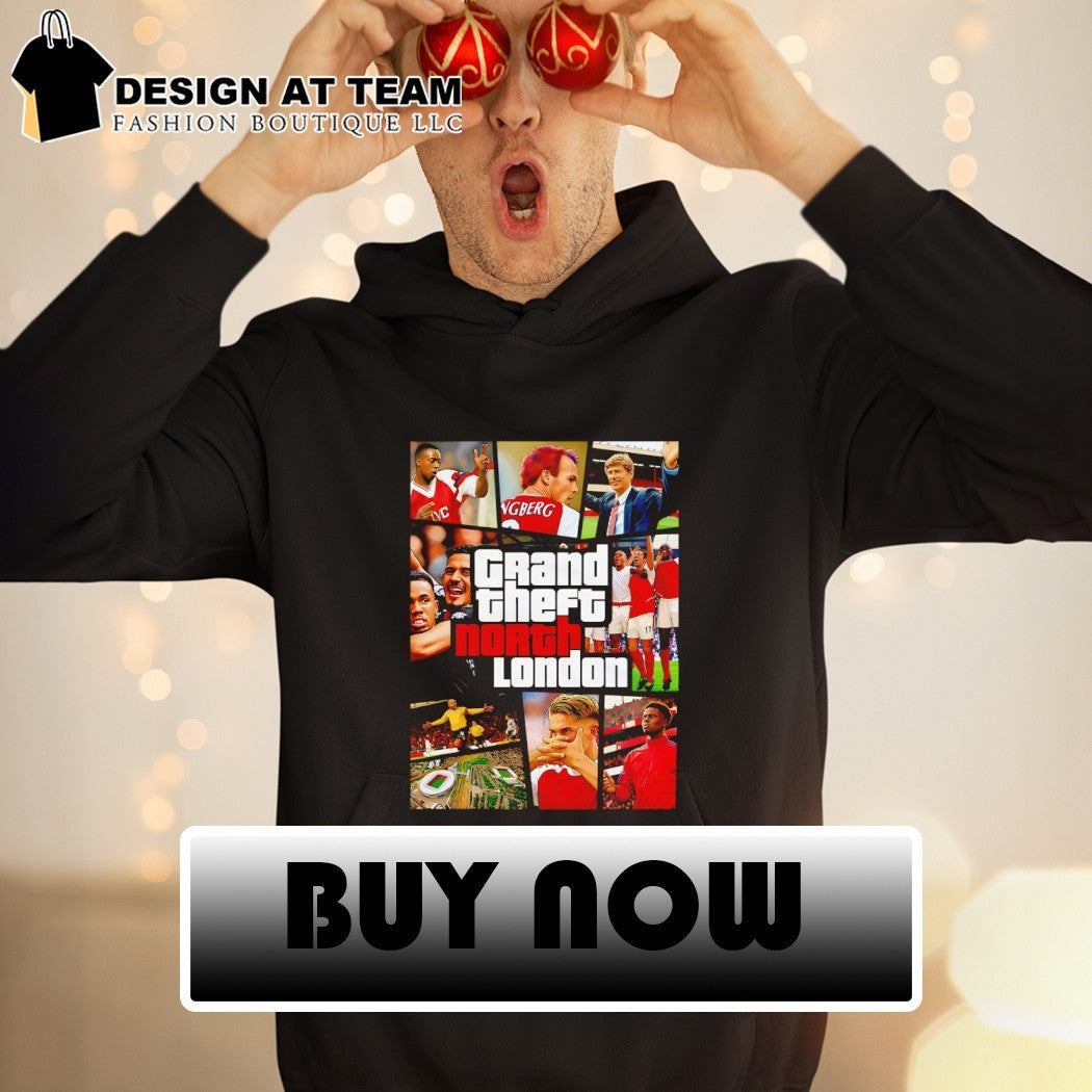 Arsenal FC Grand Theft North London Premier League Champions 2025-26 shirt