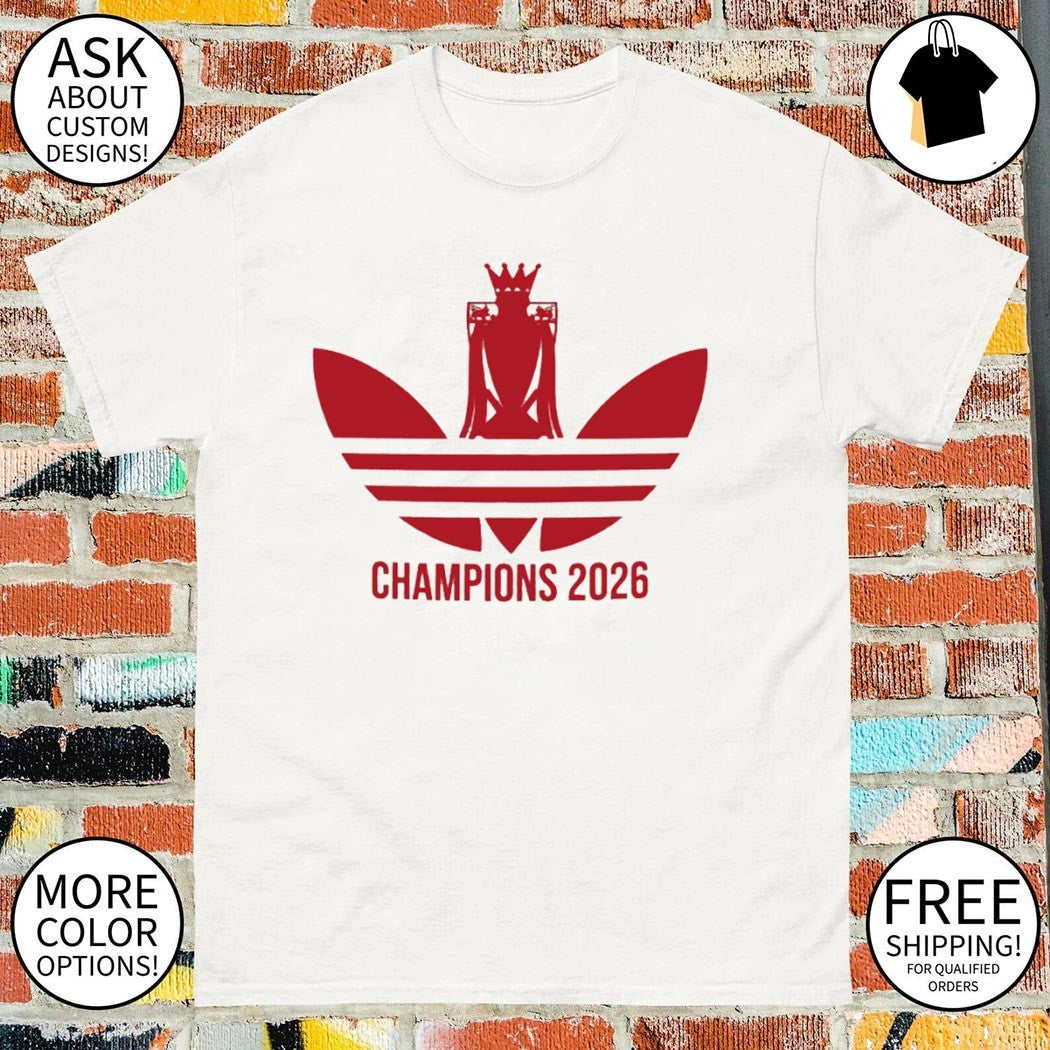 Arsenal FC League Champions logo shirt