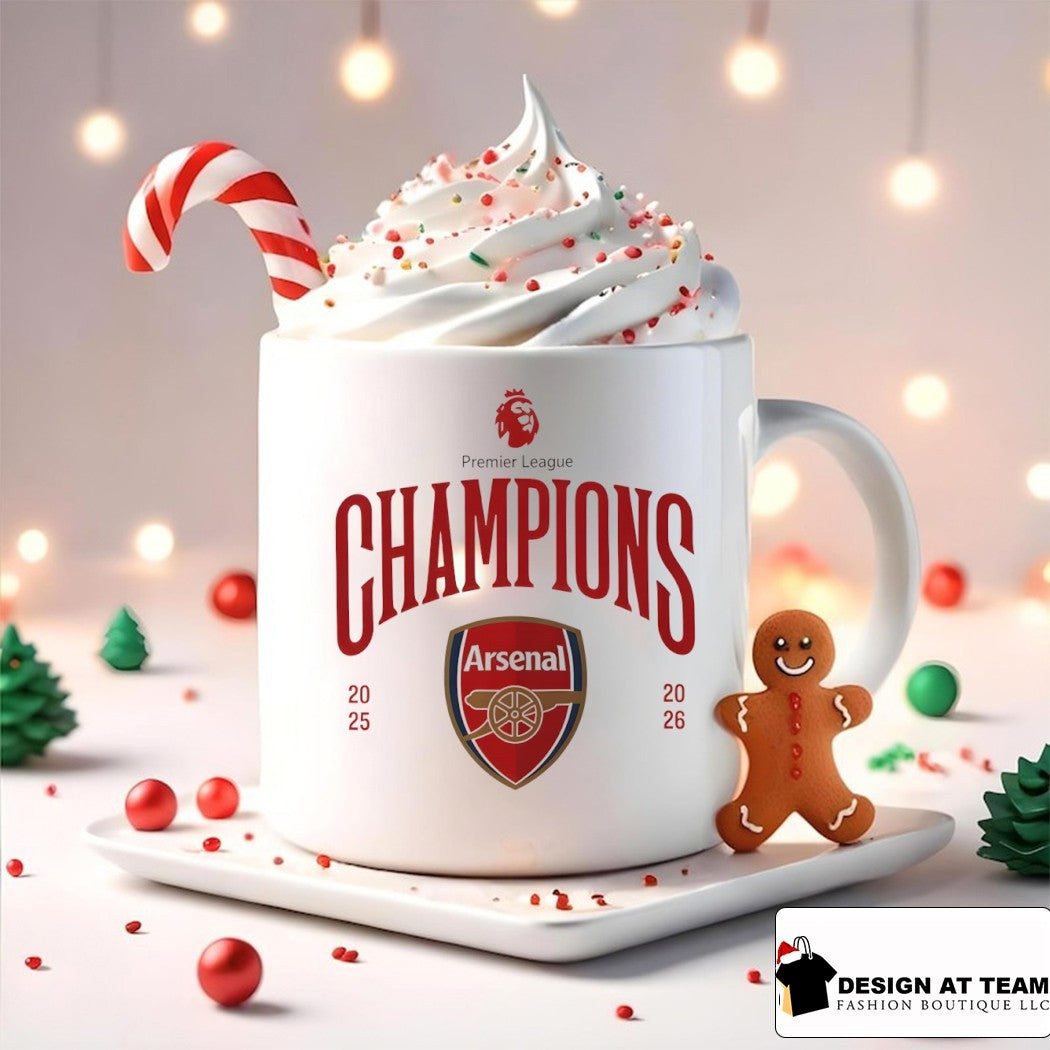 Arsenal FC Premier League Champions 2025 26 shirt