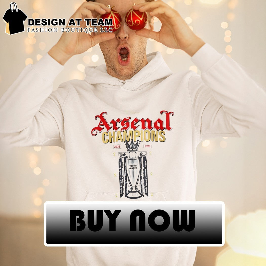 Arsenal FC Premier League Champions 25 26 Cup shirt