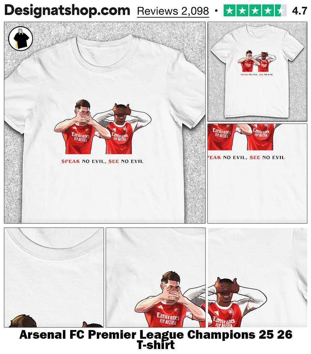 Arsenal FC Premier League Champions 25 26 shirt