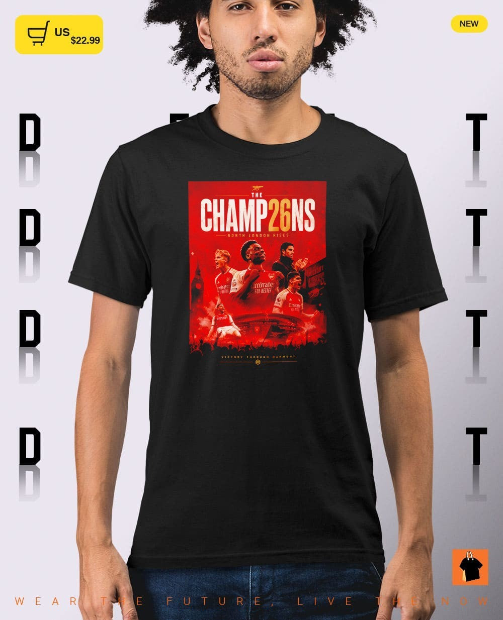 Arsenal FC The Champ26ns Champions North London Rises victory through harmony shirt
