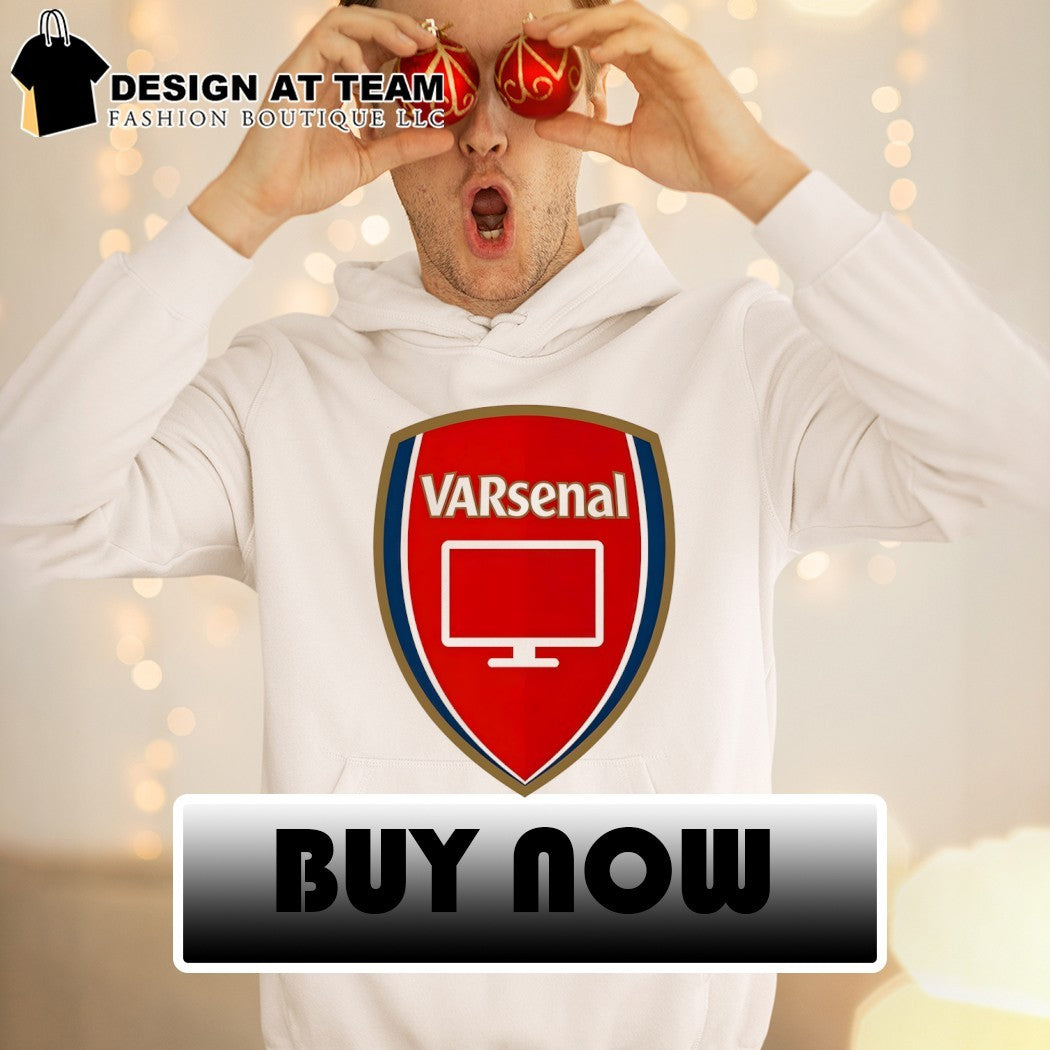 Arsenal FC Varsenal parody logo shirt