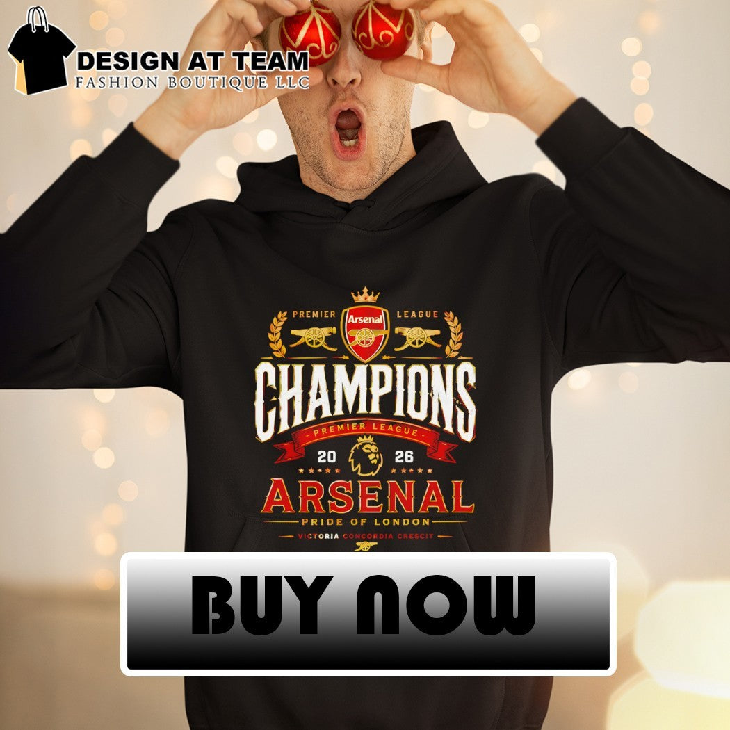 Arsenal Pride of London Premier League Victoria Concordia Crescit 2026 shirt