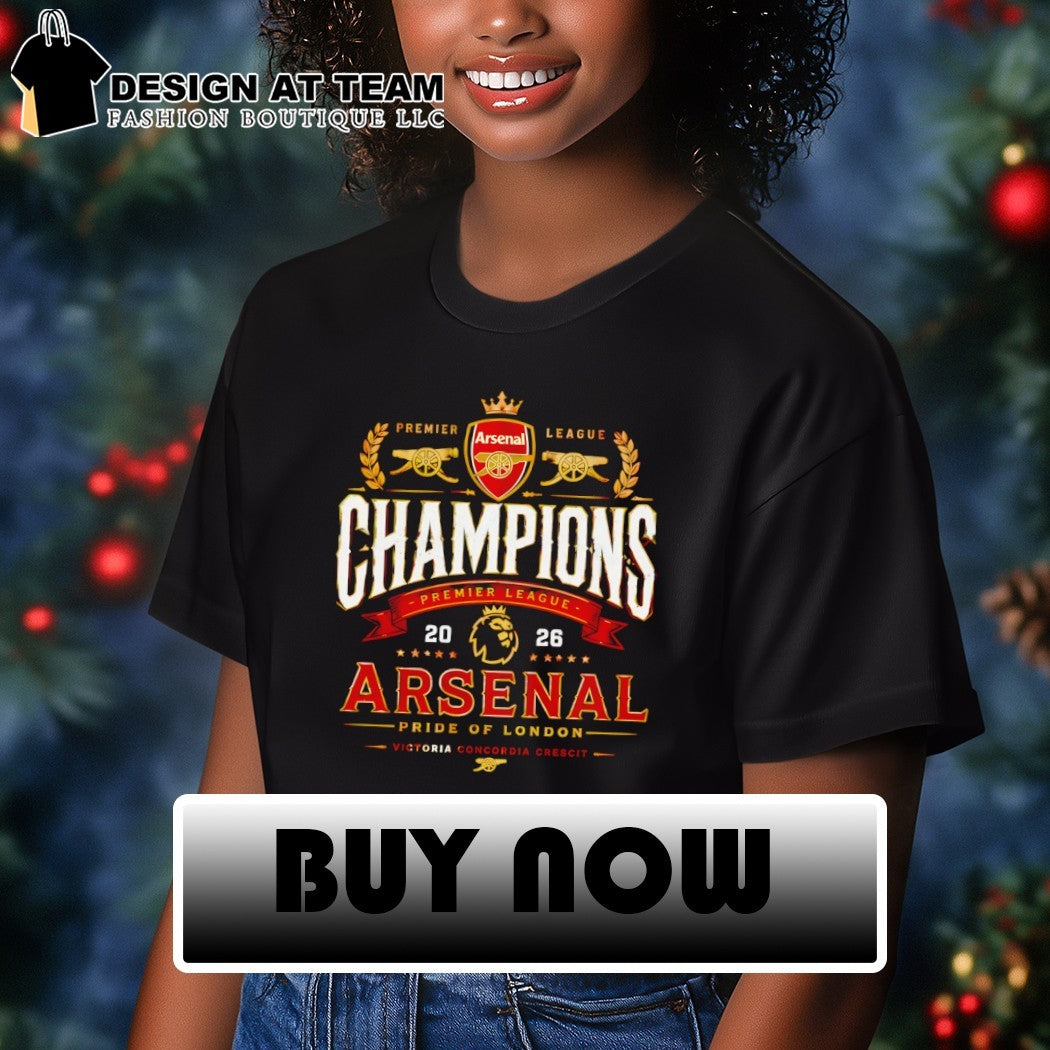 Arsenal Pride of London Premier League Victoria Concordia Crescit 2026 shirt