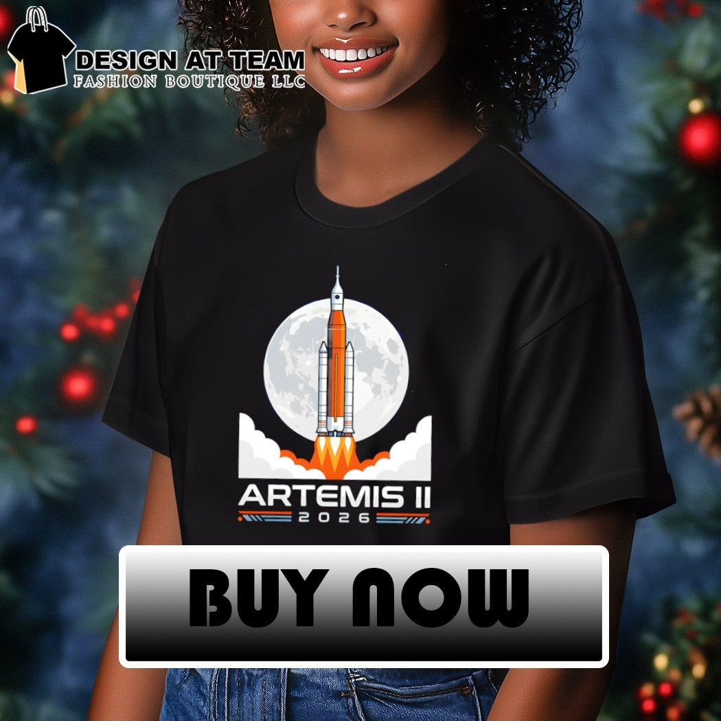 Artemis II 2026 NASA Moon Mission Rocket Space Astronaut Apparel shirt