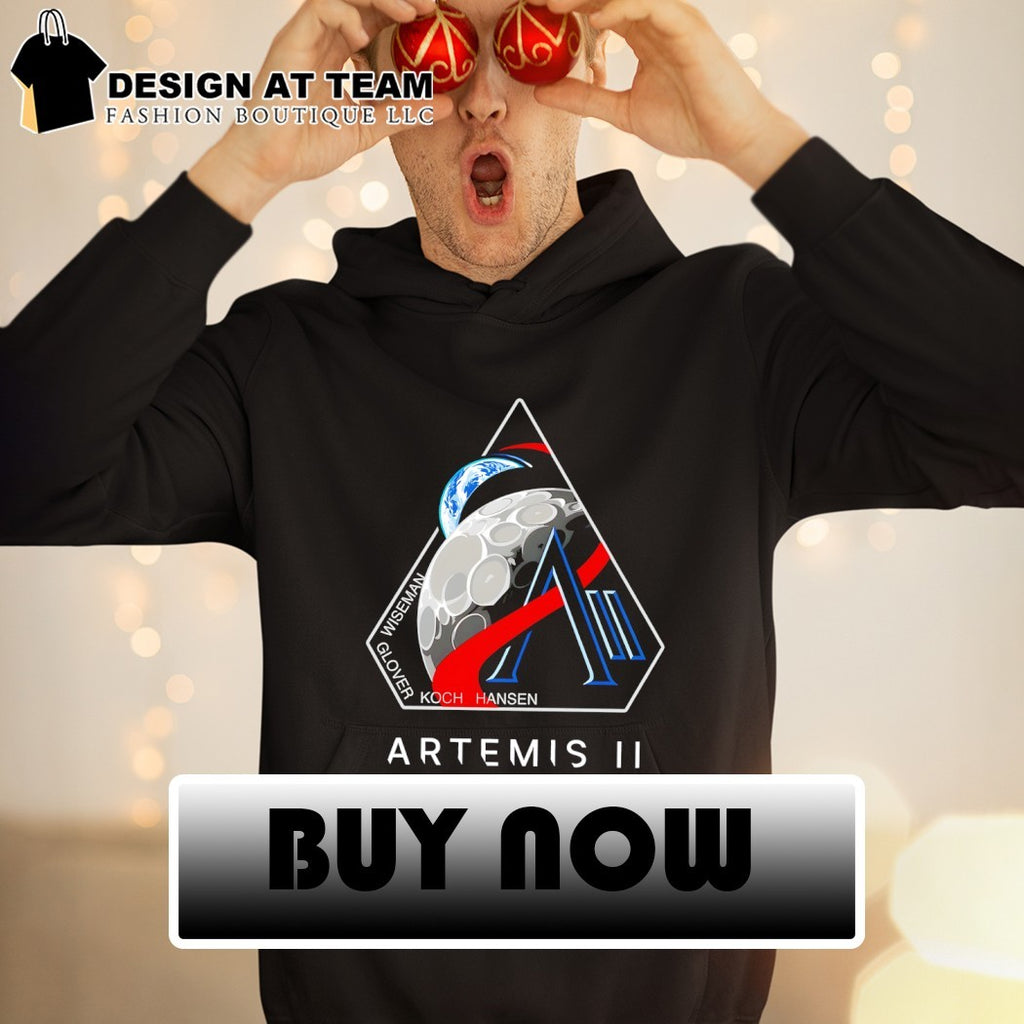 Artemis II Mission Nasa Glover Wiseman Koch Hansen 2026 shirt