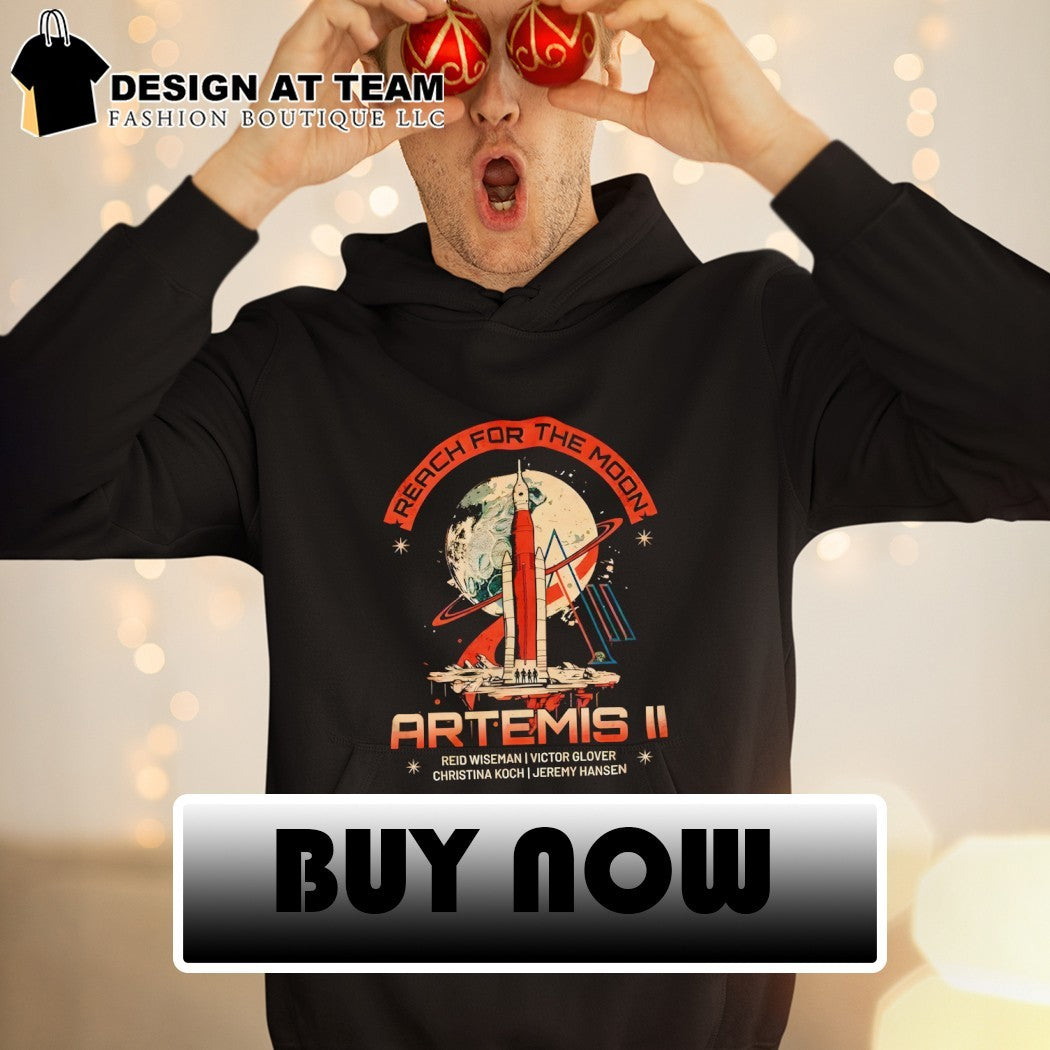 Artemis II Mission Nasa Space Exploration Reach for the Moon reid wiseman I victor glover shirt