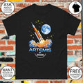 Artemis II Moon Mission 2026 Rocket Launch NASA Space Program shirt