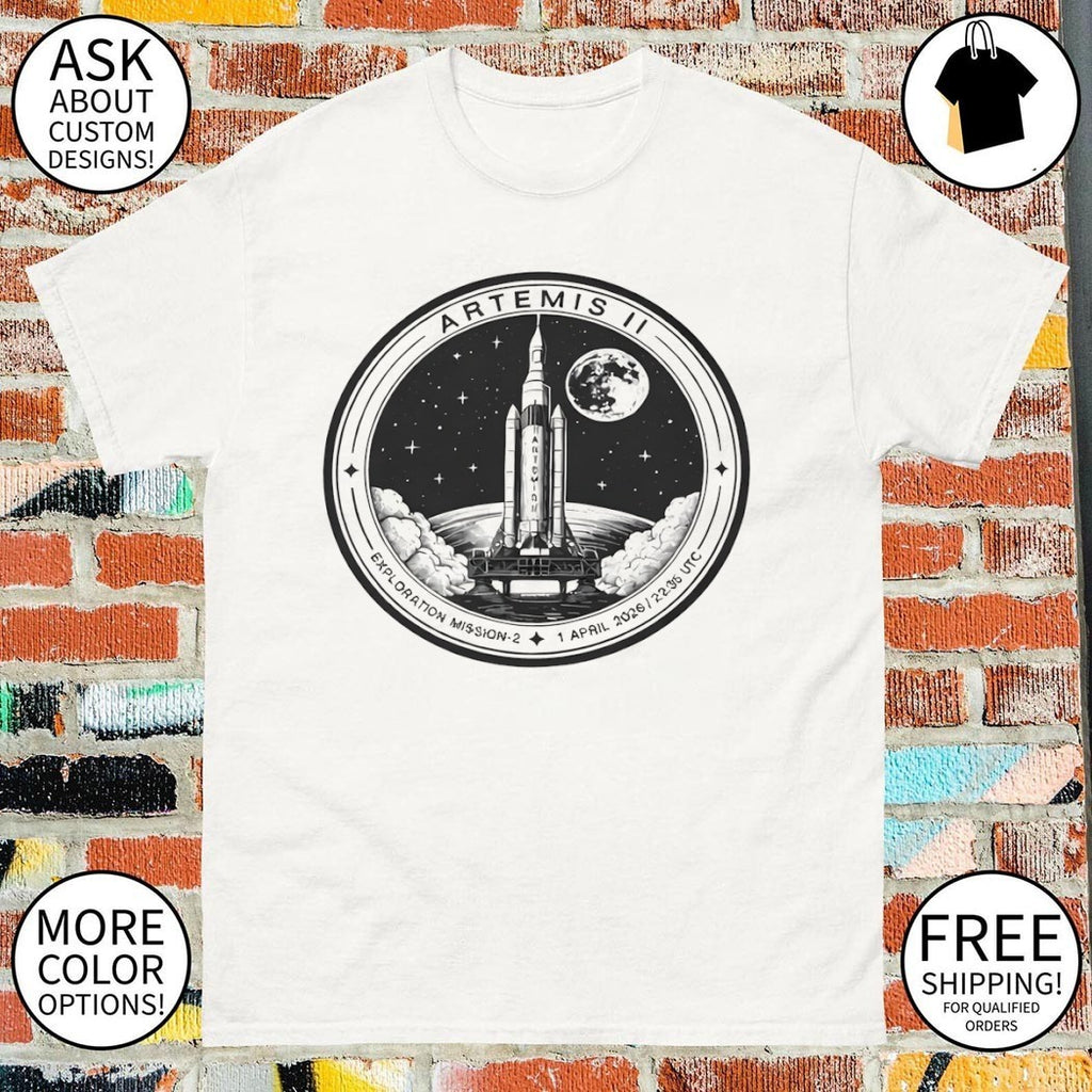 Artemis II Moon Mission Nasa Space Exploration Mission 2 1 April 2026 shirt