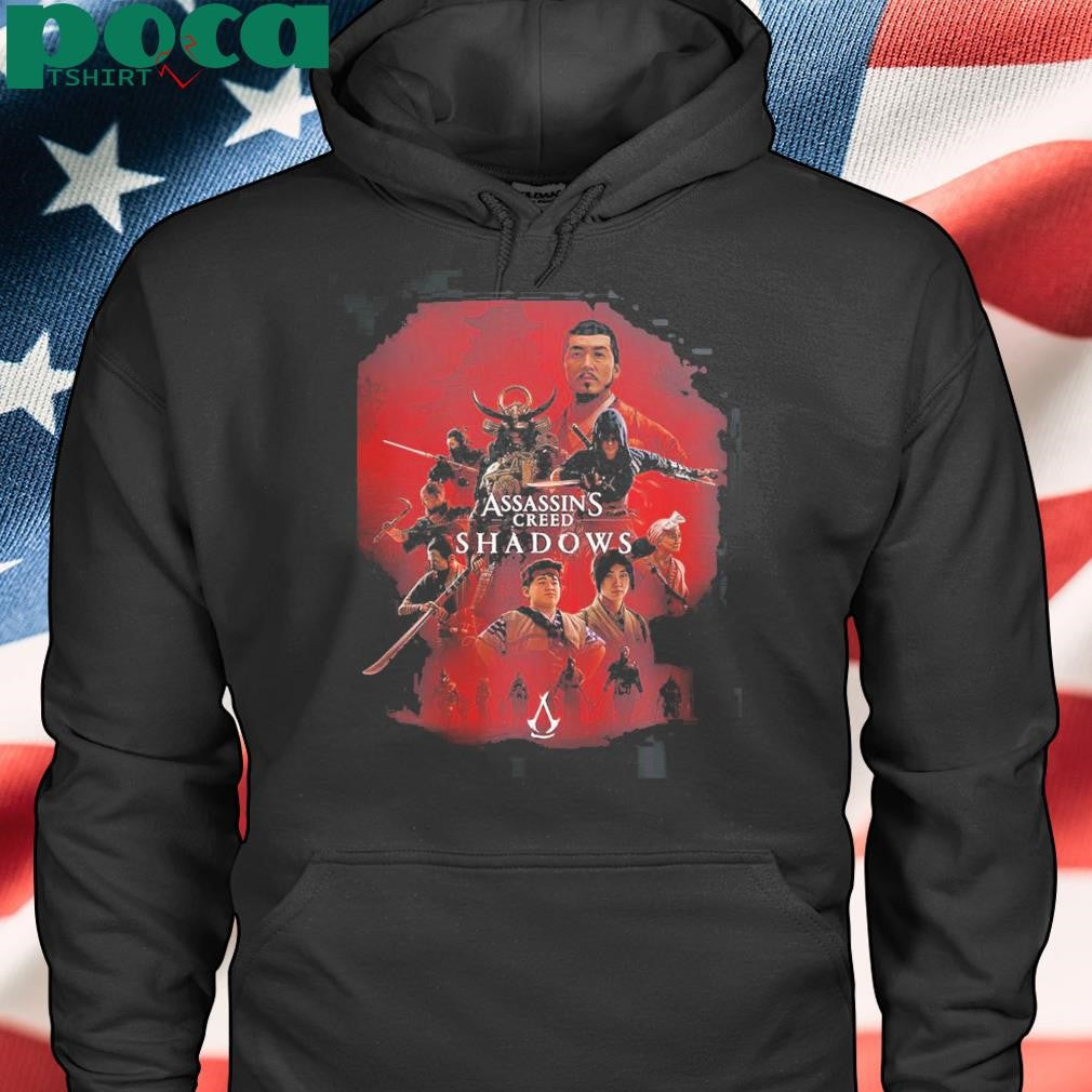 Assassin’s Creed Shadows New Poster Releasing On March 20th 2025 Unisex T-Shirt