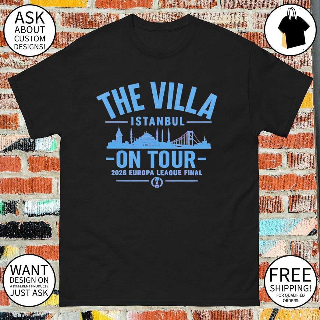 Aston Villa FC The Villa Istanbul on Tour 2026 Europa League Final shirt