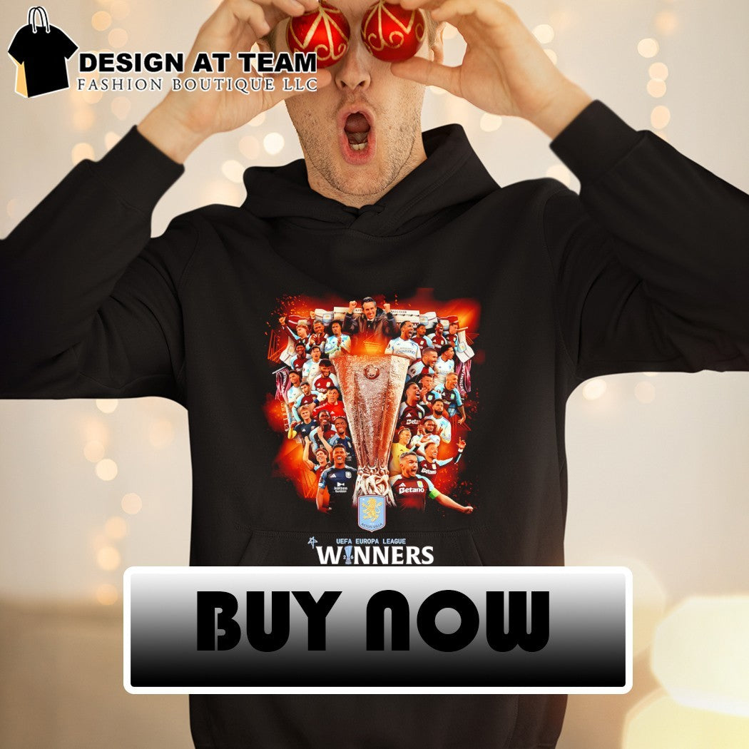 Aston Villa FC UEFA Europa League Winner 2025 2026 shirt