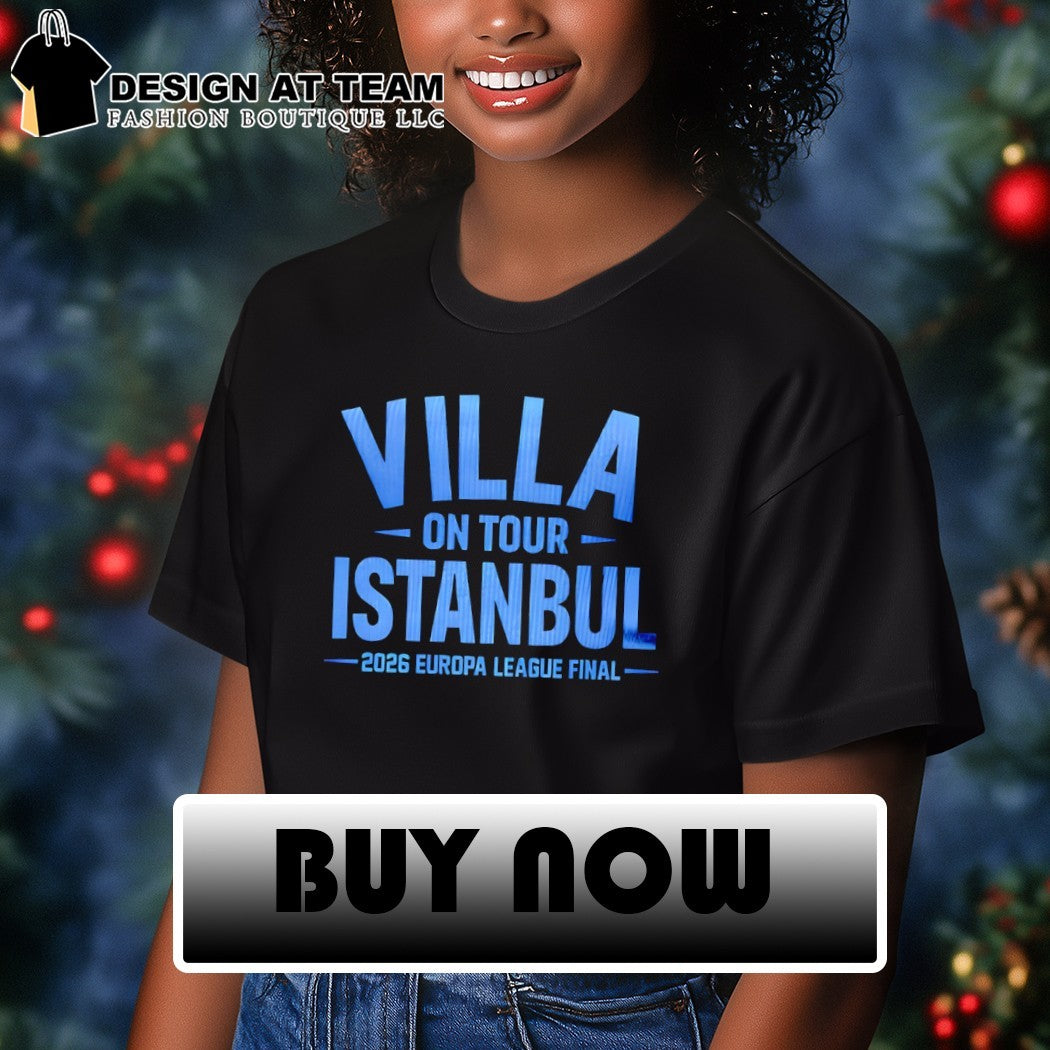 Aston Villa FC on Tour Istanbul 2026 Europa League Final shirt