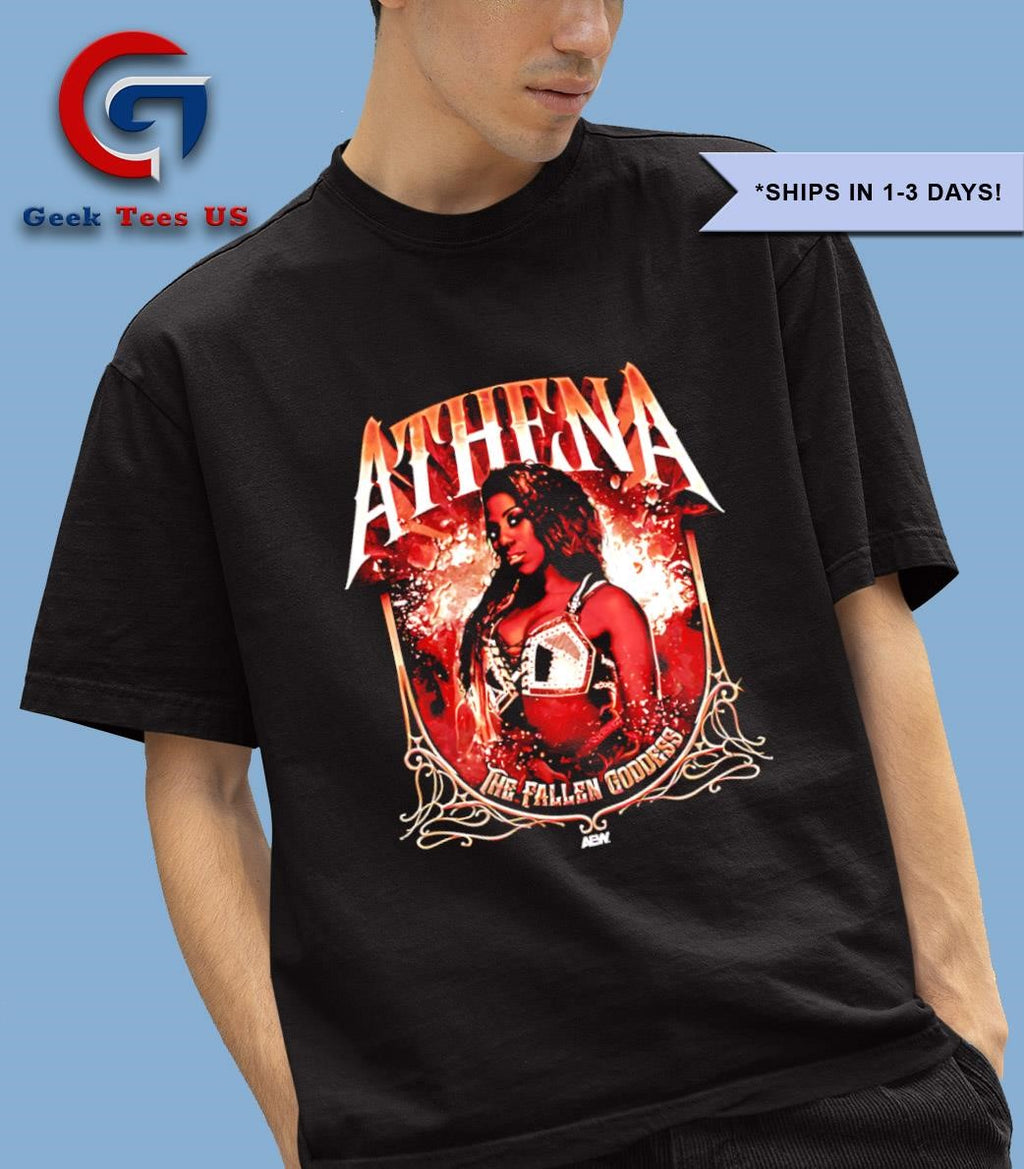 Athena the Fallen Goddess graphic shirt