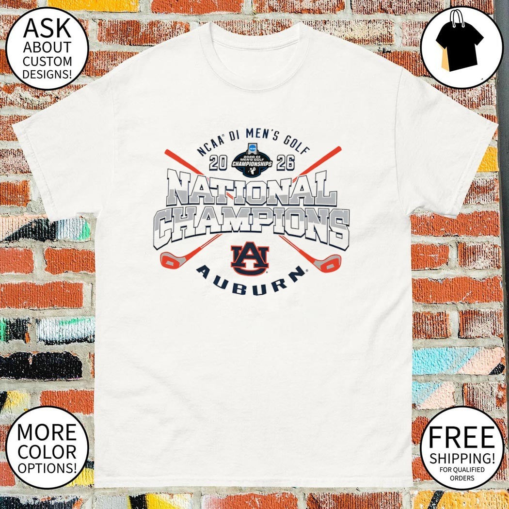 Auburn Tigers 2026 NCAA Men’s Golf National Champions shirt