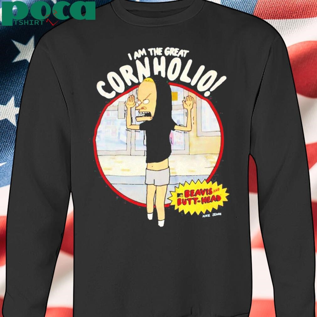 Authorized Adrianne Curry I Am The Great Cornholio Beavis And Butt Head Mike Judge Shirt