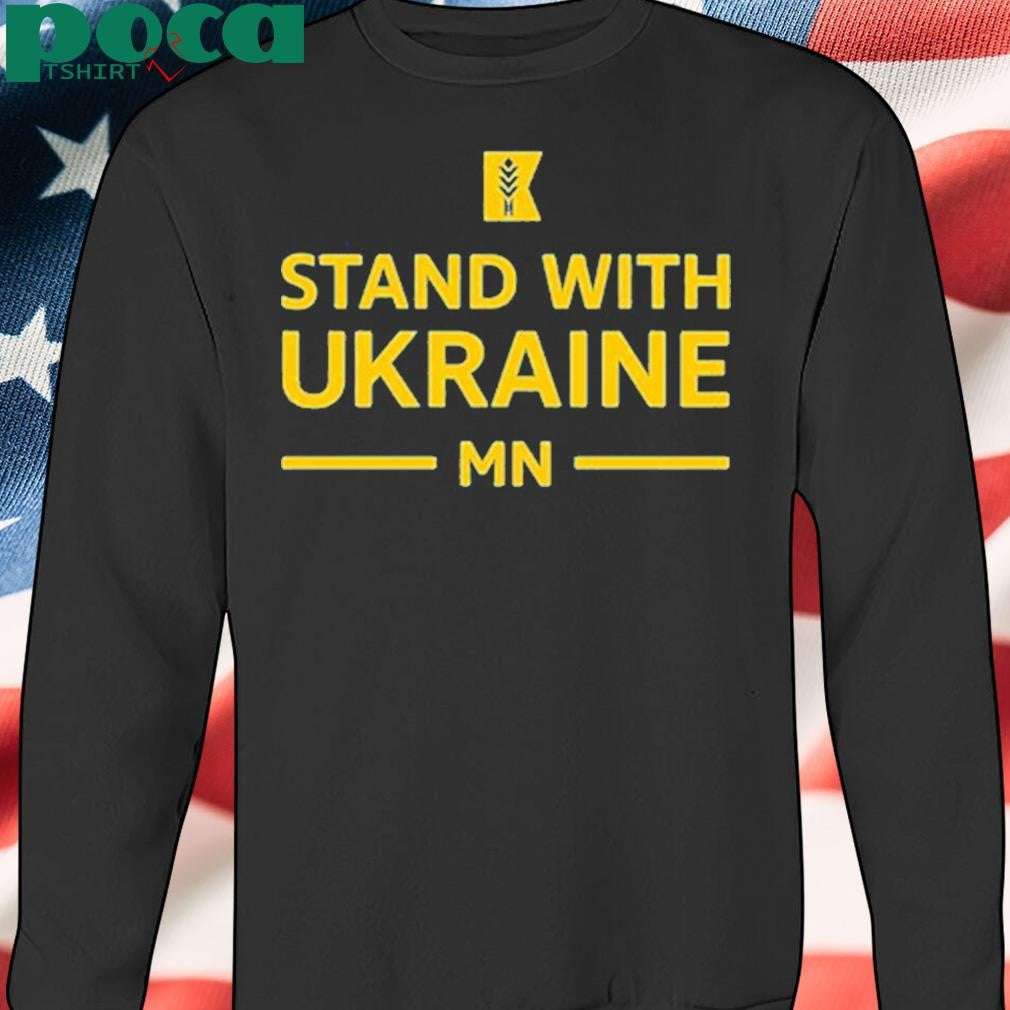 Authorized Amy Klobuchar Wearing Stand With Ukraine Mn Shirt