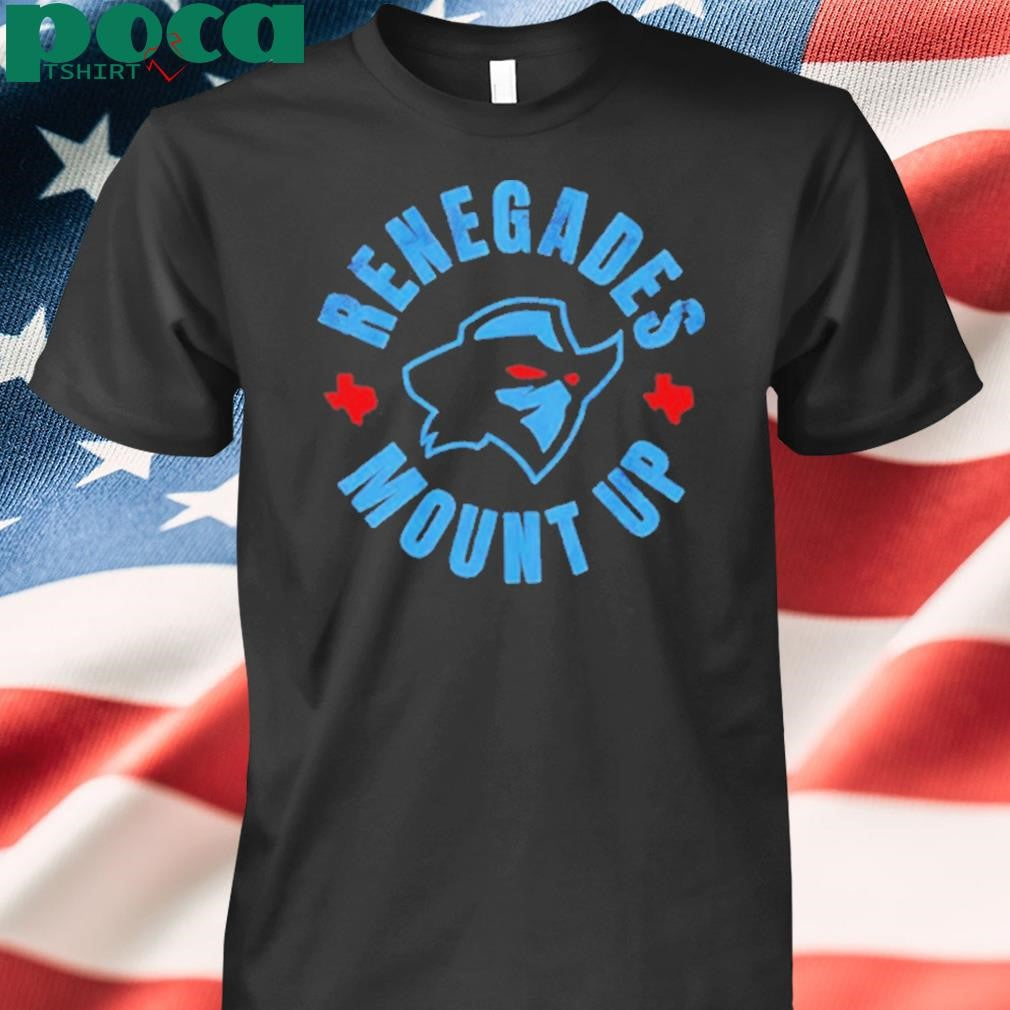 Authorized Arlington Renegades UFL Renegades Mount Up shirt