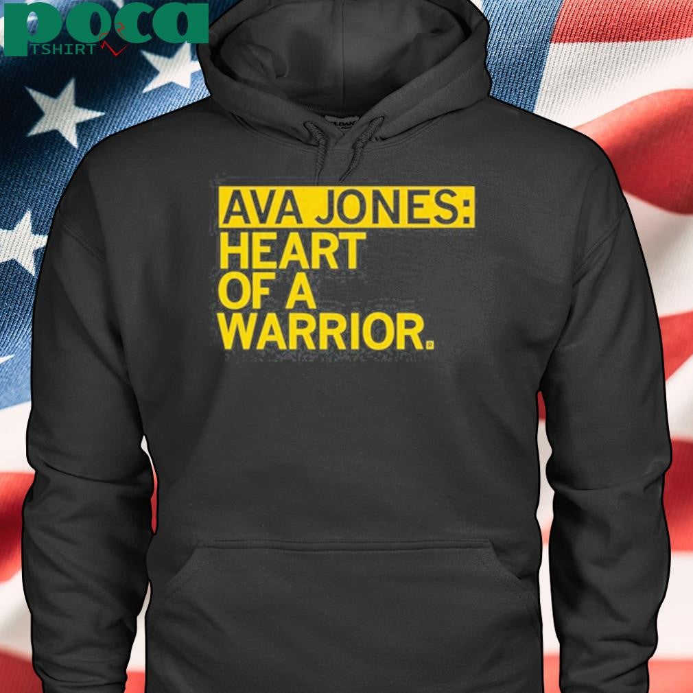 Authorized Ava Jones Heart Of A Warrior Shirt