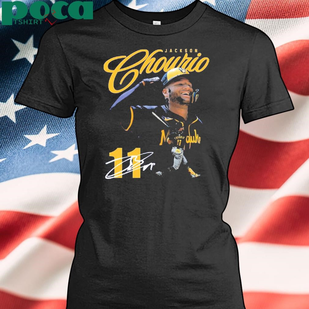 Authorized Brewers Jackson Chourio Giveaway 2025 Shirt