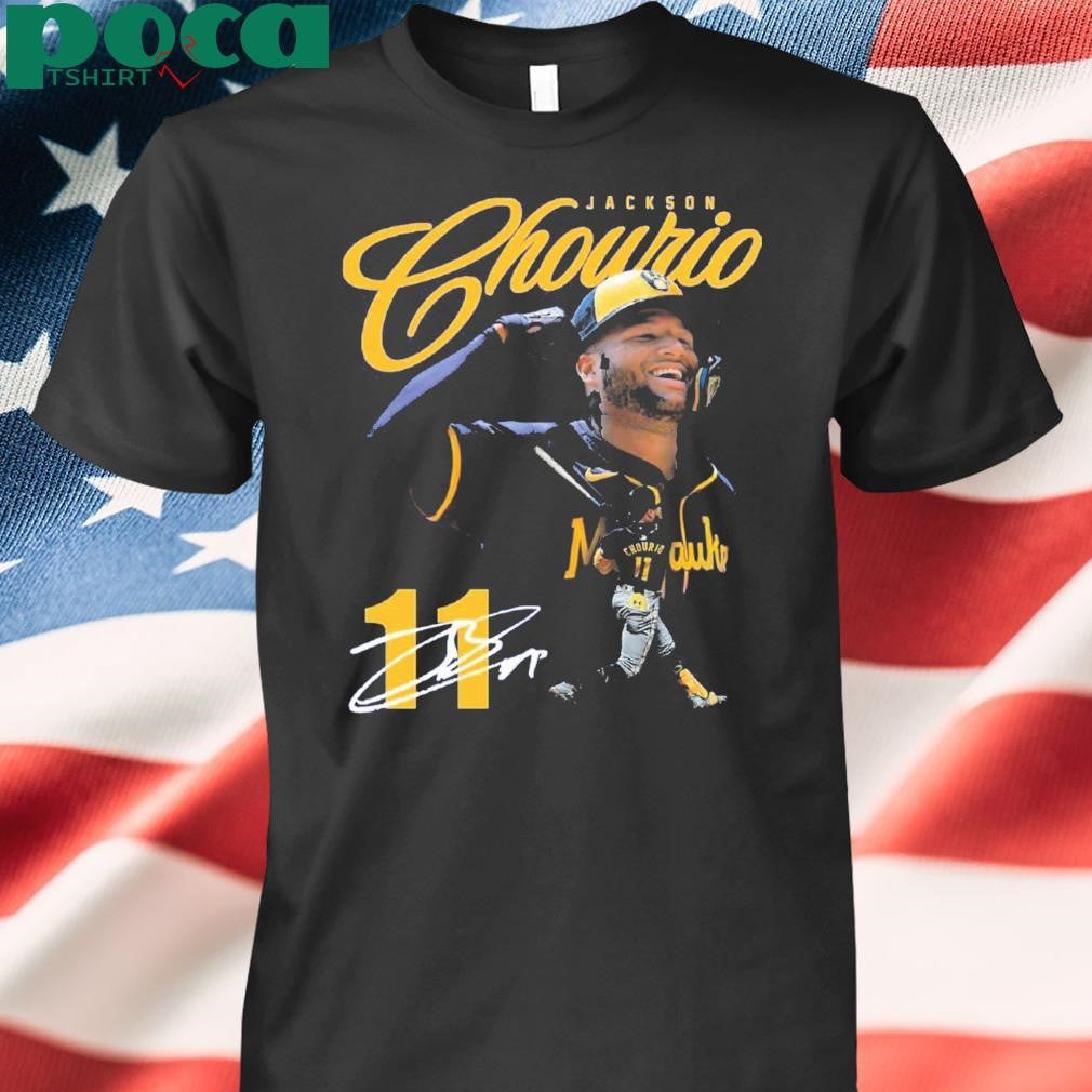 Authorized Brewers Jackson Chourio Giveaway 2025 Shirt
