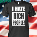 Authorized Buffgigas I Hate Rich People Shirt