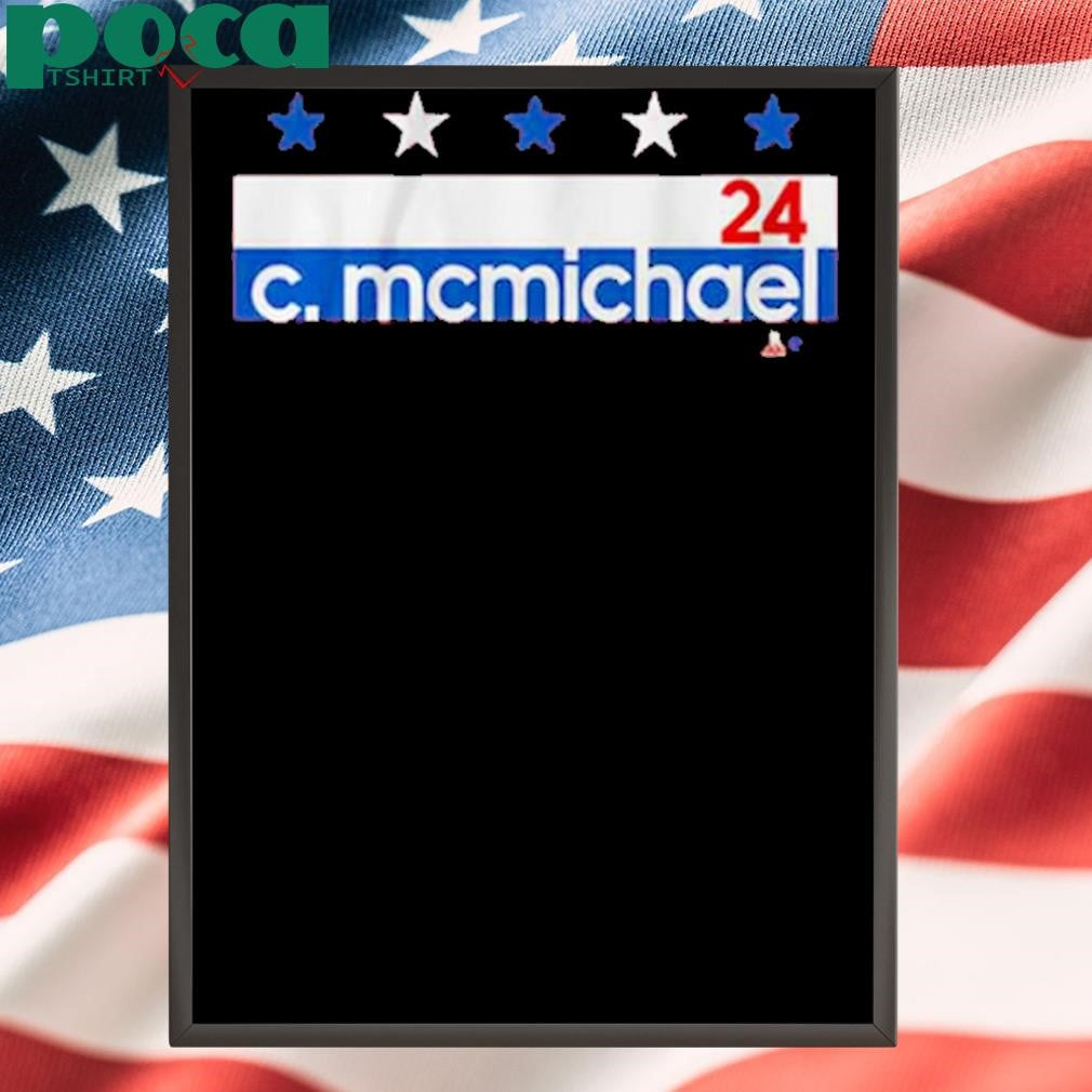 Authorized CONNOR MCMICHAEL NAME NUMBER STRIPE T-SHIRT